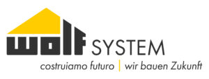 Wolf Logo System Costruiamo Futuro Wir Bauen Zukuunft 300x114